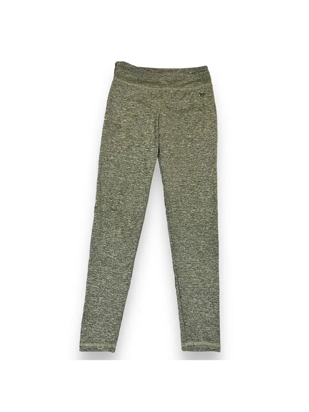 Justice Girls Full Length Leggings Gray Space Dye Size 14